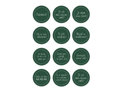 Sady samolepek 12ks na A5 HOTOVO26