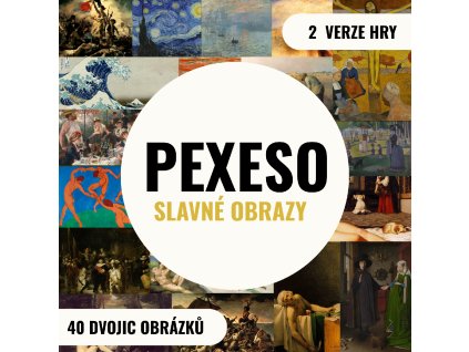 Pexeso - SLAVNÉ OBRAZY