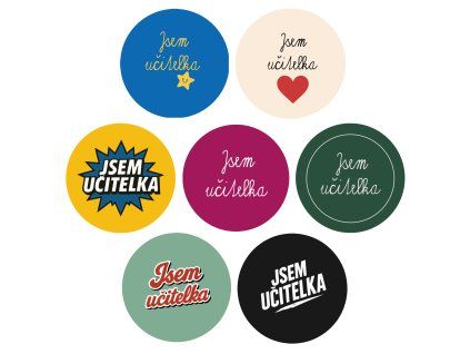 Magnet „Jsem učitelka“