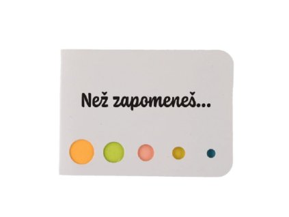 Lepíky varianta bílá