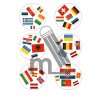 High five - FLAGS OF EUROPEAN COUNTRIES