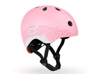 scoot ride detska prilba xxs s reflective rose 96496