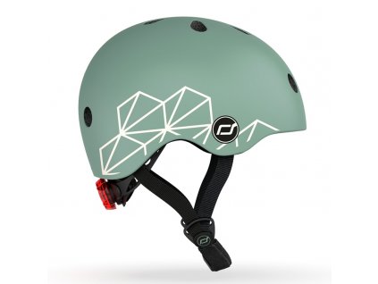 scoot ride detska prilba xxs s graphics green lines 96562 (1)