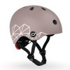 scoot ride detska prilba xxs s graphics brown lines 96563