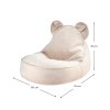 Dusty Beige Bear Beanbag Dimensions 4751030597355