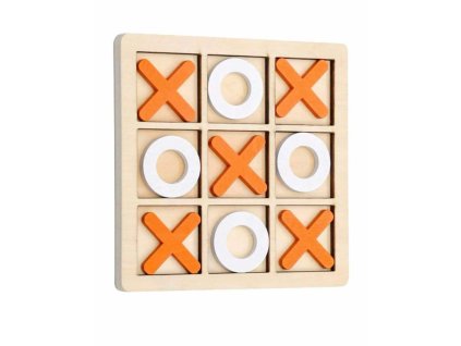 Dřevěná hra piškvorky