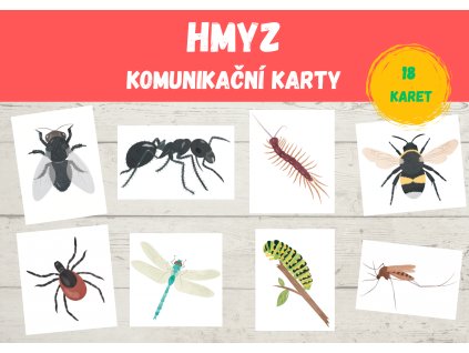 Komunikační karty - Hmyz