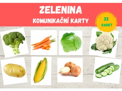 Komunikační karty - Zelenina