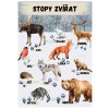Přiřazovačka - Stopy zvířat + dva plakáty