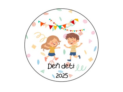 Odznak - MDD A (58mm) - (Možnosť doplnenia názvu Vašej školy)