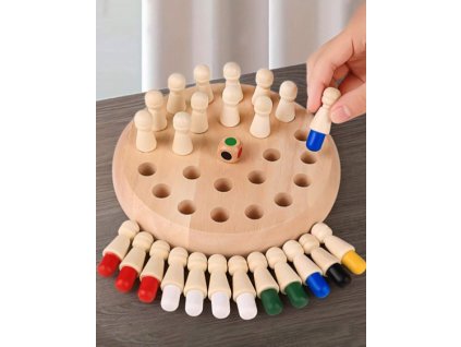 Učíme se barvy - dřevěná hra