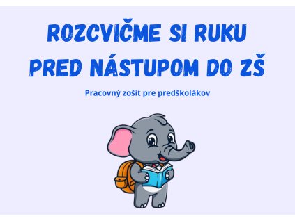 Nácvik písma čiary, tvary (6)