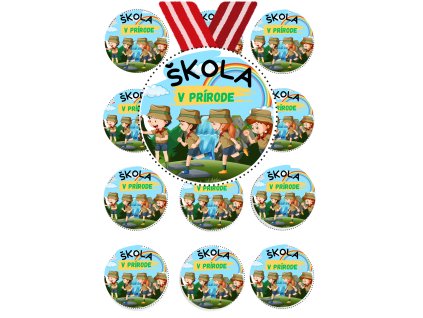 Medaile na vystrihnutie (5)