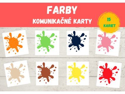 Komunikačné karty - Farby