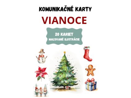 Komunikačné karty - Vianoce