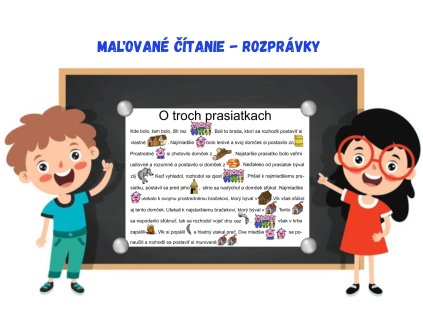 Maľované čítanie - Rozprávky