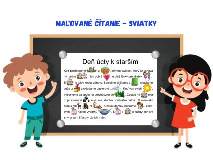 Maľované čítanie - Sviatky