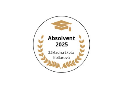 absolvent zlatý