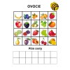 Sada plánov na programovanie Bee Bot - Ovocie