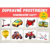 Komunikačné karty - Dopravné prostriedky