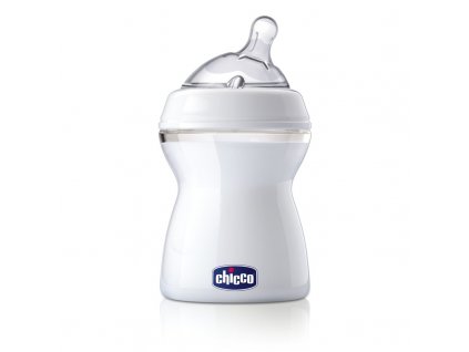CHICCO Láhev kojenecká Natural Feeling 250 ml, neutral 2m+