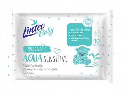 25839 vlh ubr LINTEO BABY AQUA 10 ks sáček