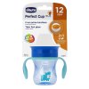 CHICCO Hrneček Perfect 360 s držadly 200 ml, modrý 12m+