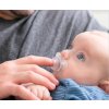 CHICCO Šidítko celosilikonové Mini Soft 2-6m, 2 ks chlapec