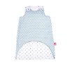 MOTHERHOOD Vak na spaní mušelínový 2v1 Zip a Round Blue Classics 3-18m 0,5 tog