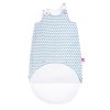 MOTHERHOOD Vak na spaní mušelínový 2v1 Zip a Round Blue Classics 3-18m 0,5 tog