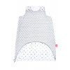 MOTHERHOOD Vak na spaní mušelínový 2v1 Zip a Round Grey Classics 3-18m 0,5 tog