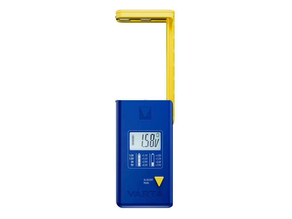 VARTA LCD Digital Batterie Tester Mini-Batterietester BT-915 - MüKRA  electronic Vertriebs GmbH