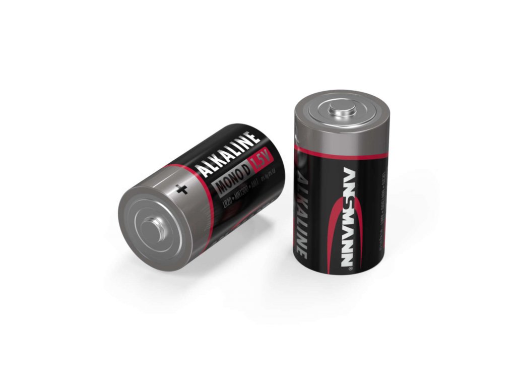 Mono D 1,5V Alkaline Batterien - 4 Stück