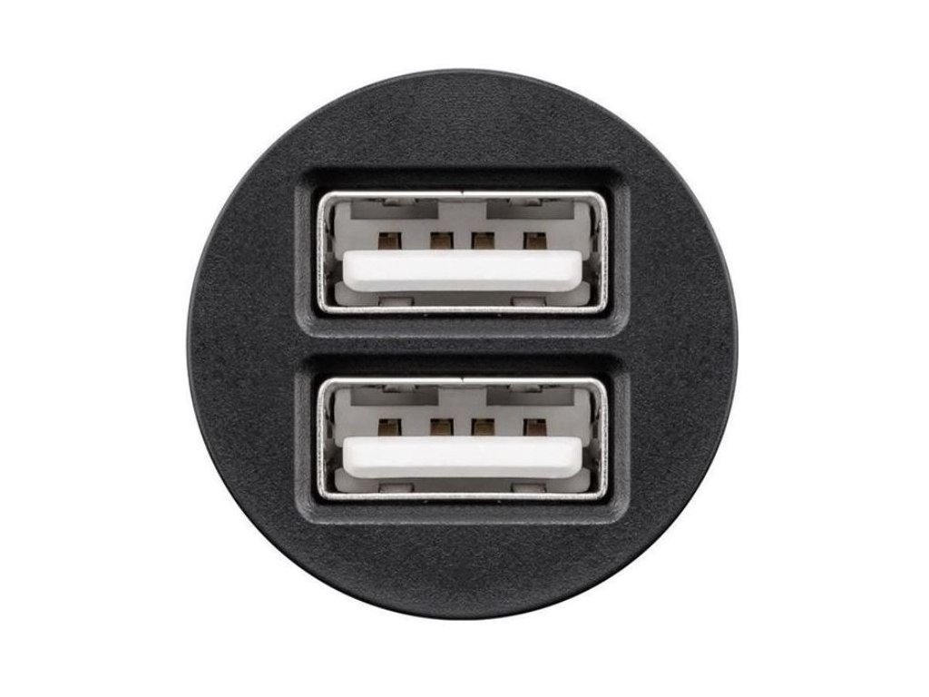 Dual USB-Autoladegerät 12/24V 5V/2.1A CPA-USB2100mini - MüKRA