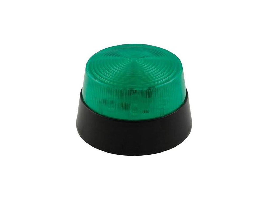 Velleman® LED Blitzlicht grün 12VDC Ø77mm IP20 DL-12gn/Led - MüKRA