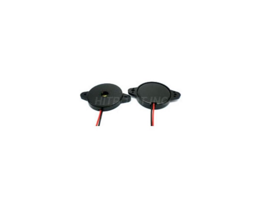 HITPOINT Piezo-Signalgeber 200mA/12VDC 90dB Gehäusemontage Litze HPE-127