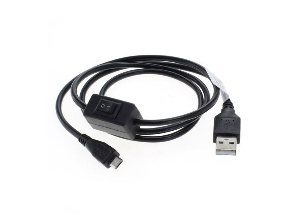 USB DC-Kabel mit Schalter 1m schwarz USB2.0DC-AB-MS/100 - MüKRA electronic  Vertriebs GmbH