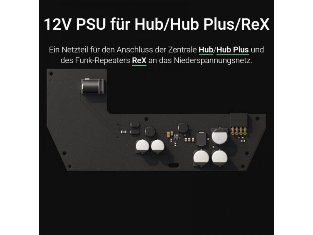 AJAX 12V PSU für Hub/Hub Plus/ReX Netzteil 12V-Stromversorgung - MüKRA  electronic Vertriebs GmbH