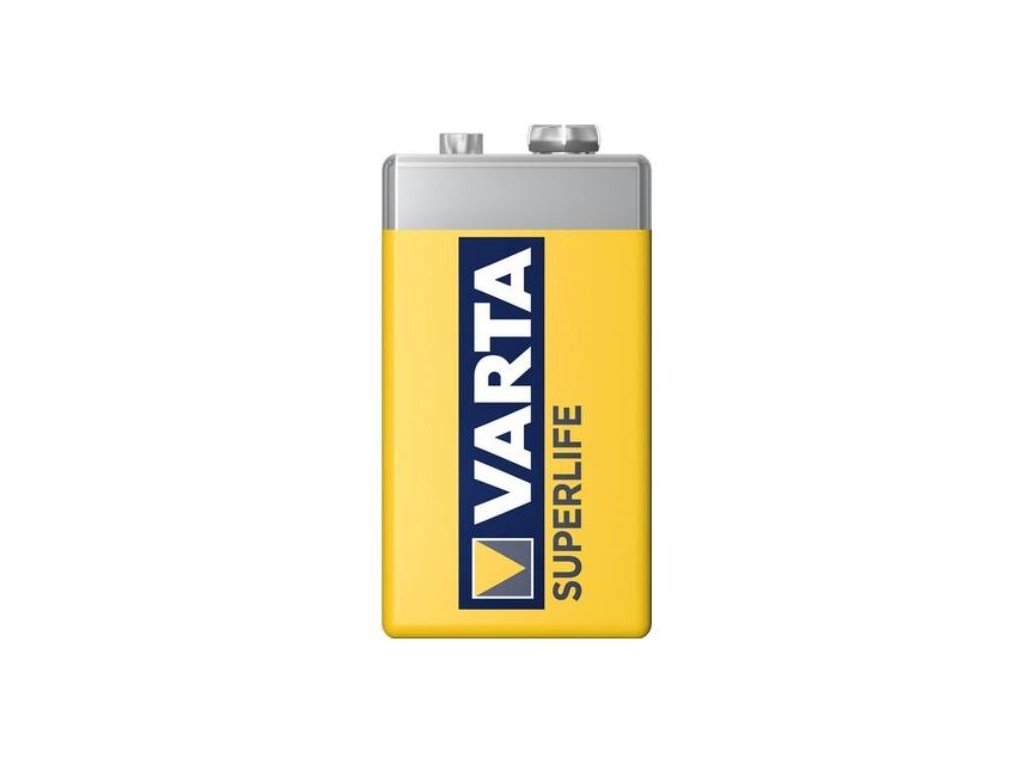 VARTA 6F22/9V Block Zink-Kohle 9V-Blockbatterie - MüKRA electronic  Vertriebs GmbH