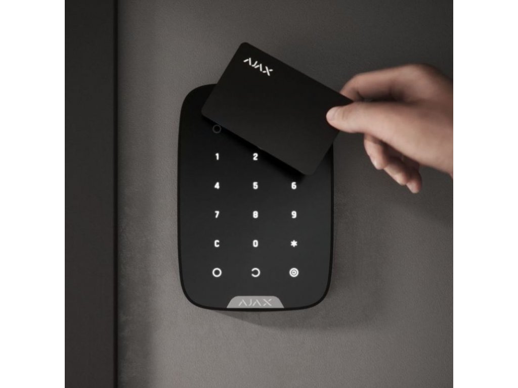 AJAX Pass Karte RFID für AJAX KeyPad Plus schwarz - MüKRA electronic  Vertriebs GmbH