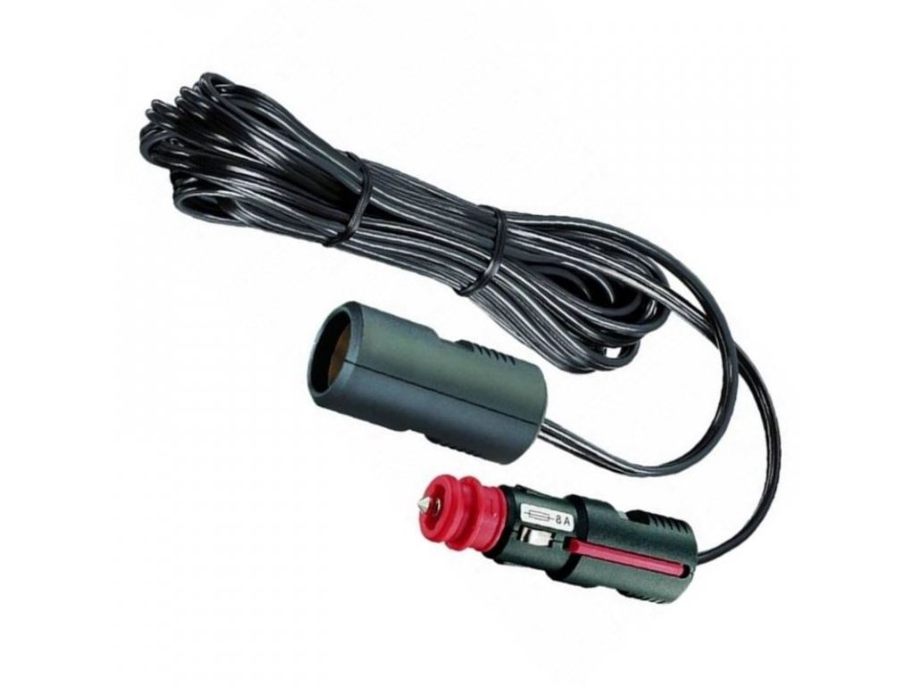 Pro-Car Auto-Kabel 12-24V 8A Auto-Verlängerung Flachleitung 4m