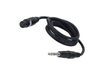 PA-Mikrofon/line-Kabel XLR-F-Stecker Klinkenstecker 1,5m PAL03-1,5