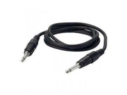 PAL05-1,5 PA-Mikrofon/line-Kabel 2x Klinkenstecker 6,3mm mono 1,5m