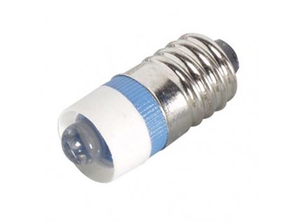 LED-Schraubsockel Birne blau E10 12V EEK-A LED-E10/blau