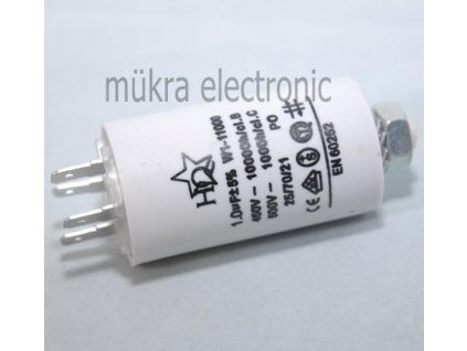 MOKO1,0/450 Motorkondensator Kapazität 450V 1,0µF