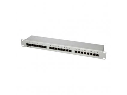 Patchpanel CAT5/24 19" 24x RJ45 CAT5e 24-Port geschirmt