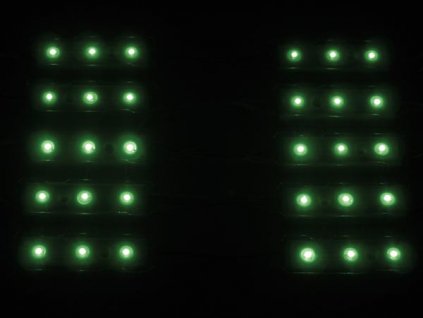 LED-Kette10grün LED-Module 12V 140cm IP44 A+
