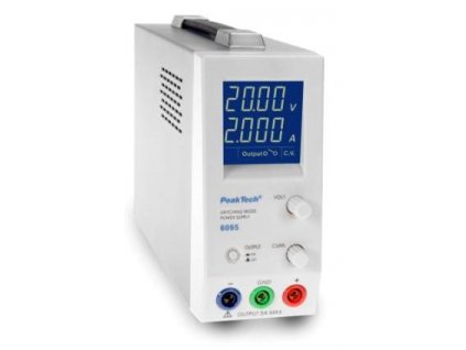 PeakTech® 6095 Schaltnetzteil mit Strombegrenzung 100W 20V/5A