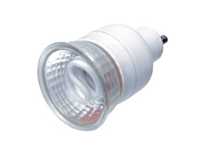 GU10CCF-4W/2700K Doppelspiral Lampe 4W GU10 G w-weiss