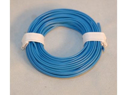 Litze2X0,14bl/5 Kupferschaltlitze 2x0,14mm² Preis = 5m Ring